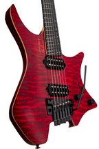 Strandberg Boden Prog NX 6 Headless Electric Guitar with Suhr Pickups - Lava Red