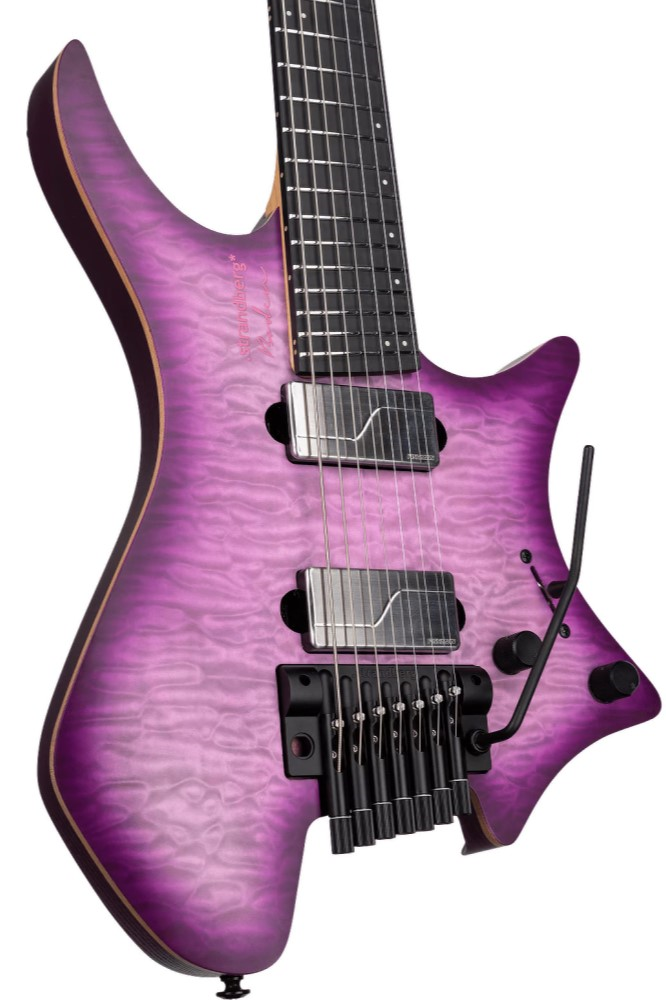 Strandberg Boden Prog NX 7 Headless 7-String Electric Guitar with Fishman Pickups - Twilight Purple