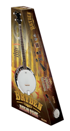 Bryden SBJ1PK 5-String Banjo Pack - Tobacco Sunburst