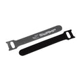 Swamp Black Hook and Loop Cable Ties 12cm / Small (10pk) - Black