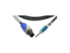 Klotz SC3 high-end guitar speaker cable with Neutrik Speakon connector to Klotz jack, 1 meter length, designed for professional audio use.