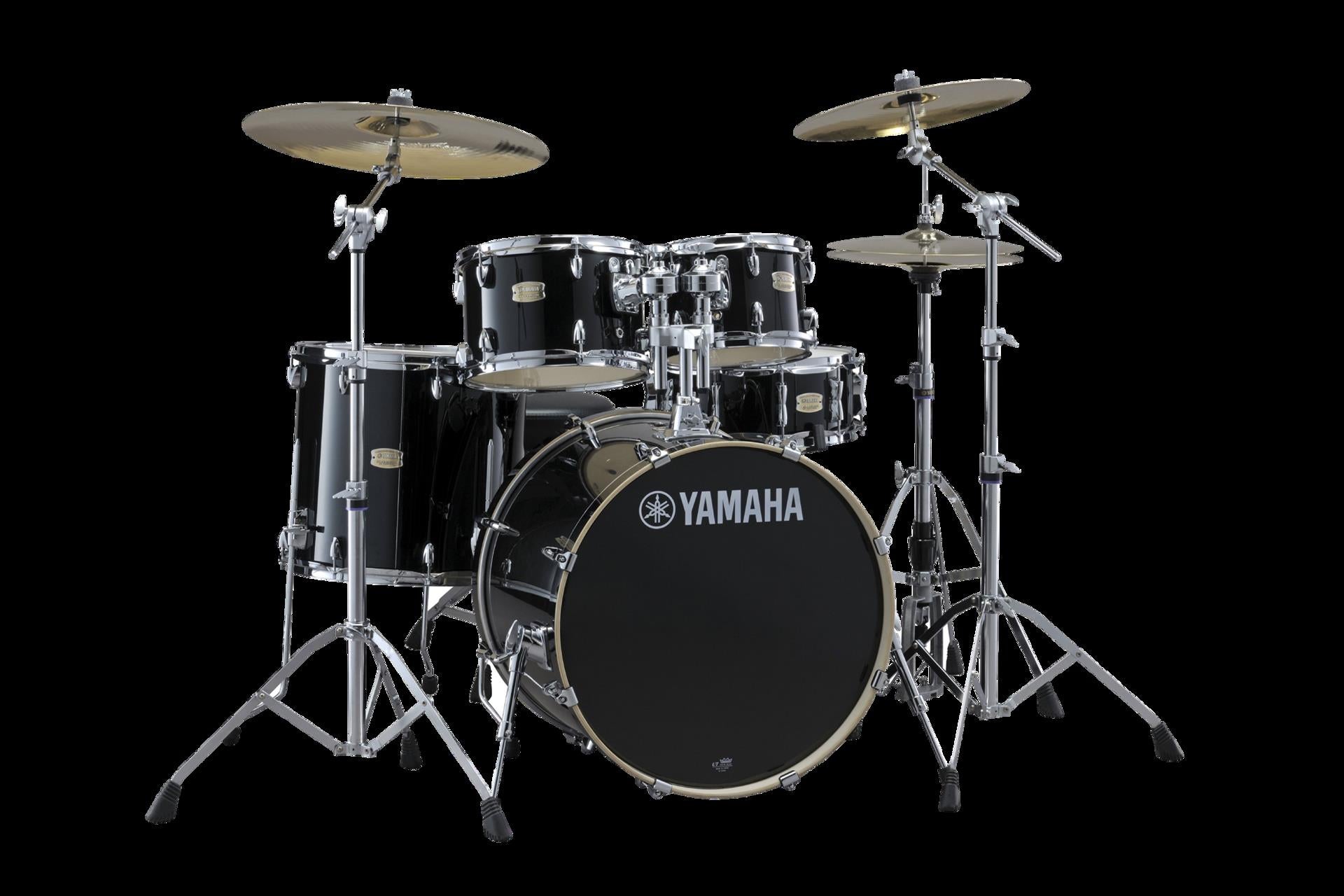 Yamaha Stage Custom Birch Euro Drum Kit ‚Äì Raven Black inc. HW780 Hardware
