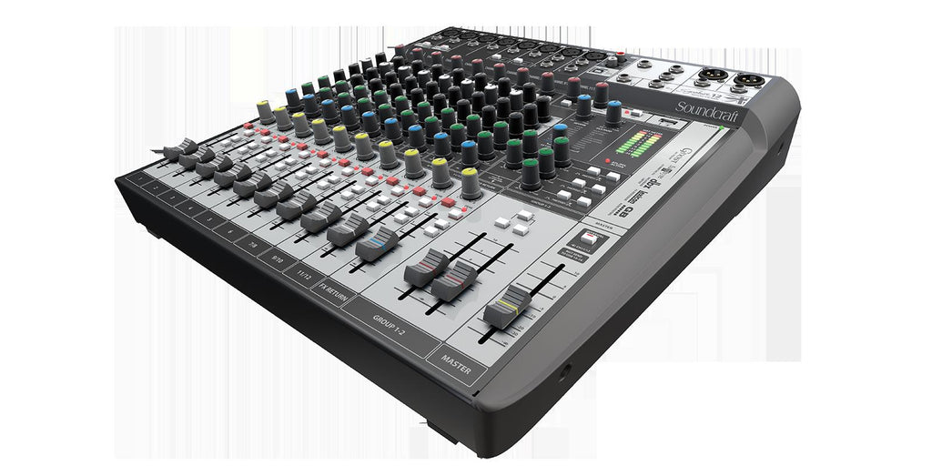 Soundcraft Signature 12 MTK Channel Mixer with USB Multitrack