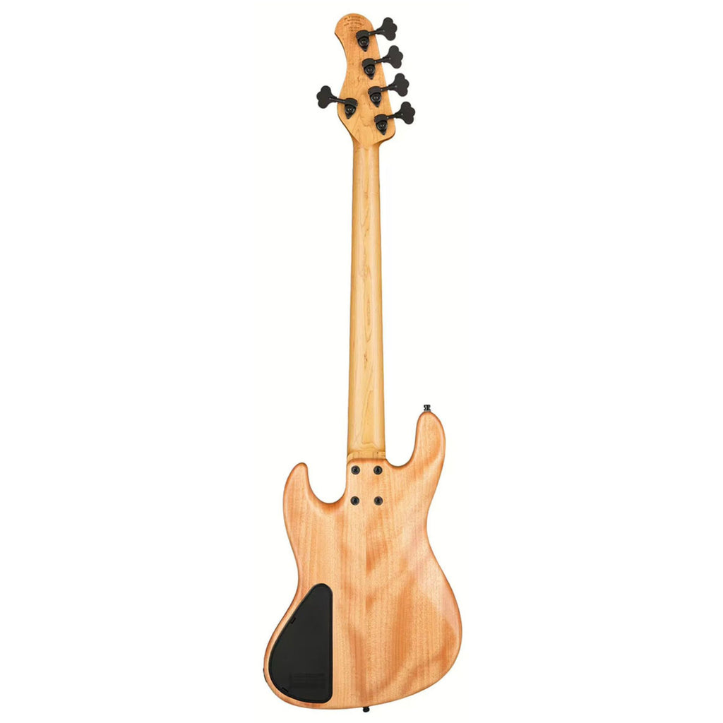 Sadowsky Metro Line 21 Fret Standard M/J 5-string bass guitar in limited edition 2024, featuring a sleek black body and maple neck.