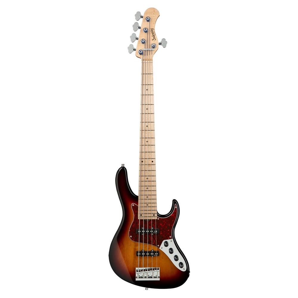 Sadowsky Metro Line 24 Fret Vintage J/J 5-String Bass Guitar Vintage Sunburst