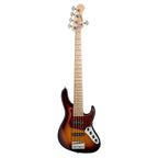 Sadowsky Metro Line 24 Fret Vintage J/J 5-String Bass Guitar Vintage Sunburst