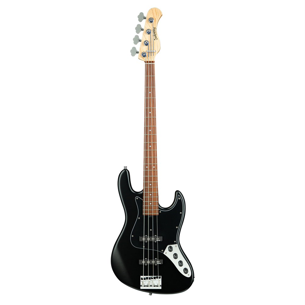 Sadowsky MetroLine 21 Fret Vintage J/J 4-String Bass Guitar Solid Black Satin