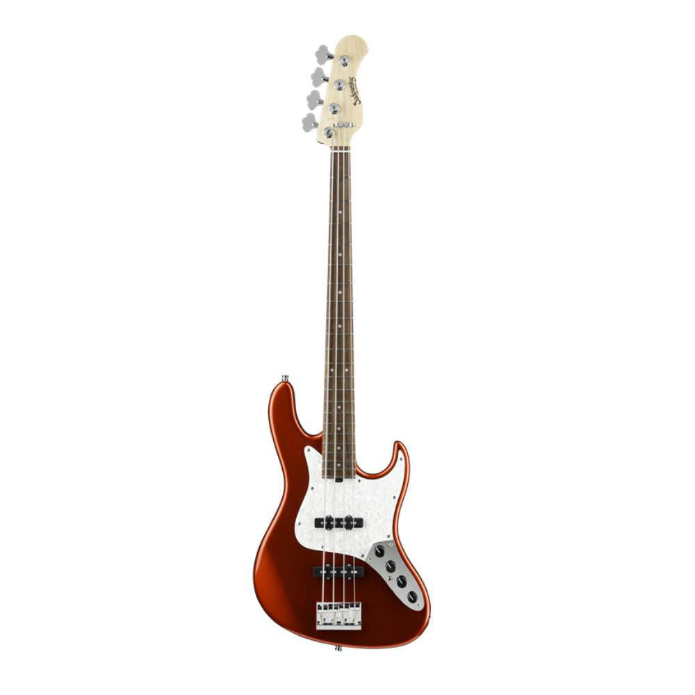 Sadowsky 22-Fret Will Lee 4-String Bass Guitar with Morado Neck in Candy Apple Red