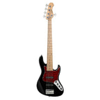 Sadowsky MetroLine 22 Fret Will Lee 5-String Bass Solid Black High Polish
