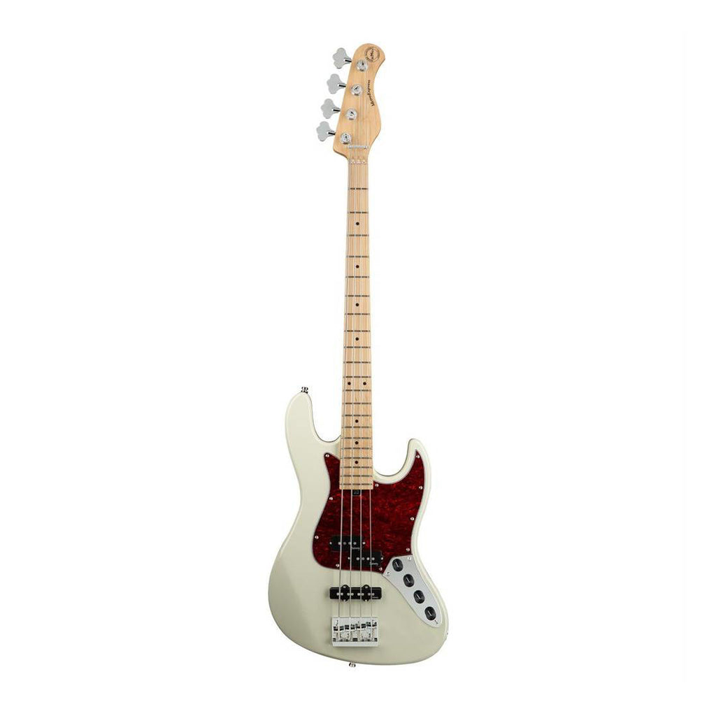 Sadowsky Metro Express 21-Fret Hybrid PJ Bass Guitar with Maple Neck - Solid Olympic White