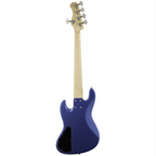 Sadowsky Metro Express 21 Fret Hybrid P/J 5-String Bass Ice Blue Metallic