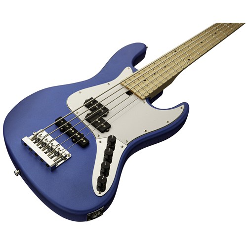 Sadowsky Metro Express 21 Fret Hybrid P/J 5-String Bass Ice Blue Metallic