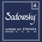 Sadowsky Blue Label 4-Str Bass Strings Flatwound (45-105)