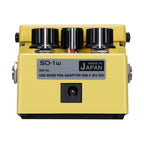 BOSS SD-1W Super Overdrive Waza Craft effects pedal with a compact metal enclosure and control knobs on top.