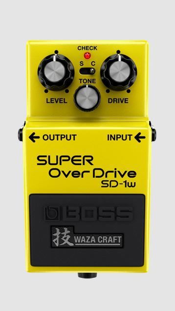 BOSS SD-1W Super Overdrve Waza Craft Effects Pedal
