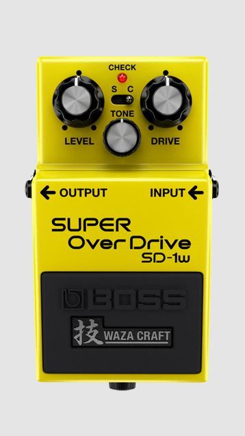 BOSS SD-1W Super Overdrve Waza Craft Effects Pedal