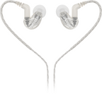 Behringer SD251-CL Pro In-Ear Studio Earphones with clear earbuds and cable, designed for professional audio monitoring.