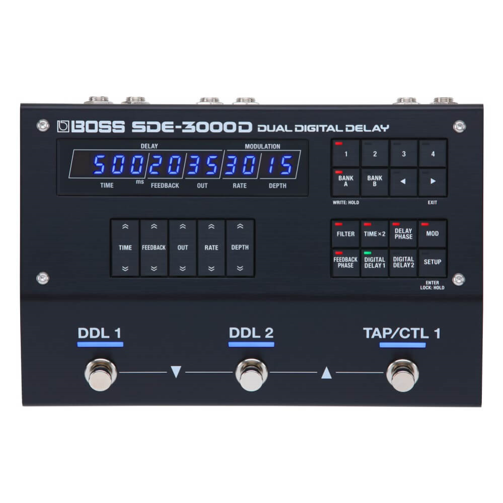 BOSS SDE-3000D Dual Digital Delay Guitar Effects Pedal