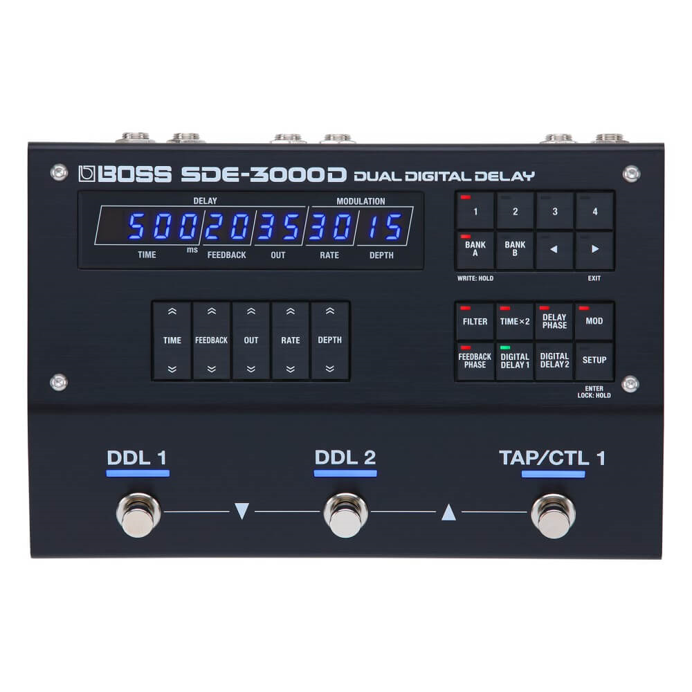 BOSS SDE-3000D Dual Digital Delay Guitar Effects Pedal
