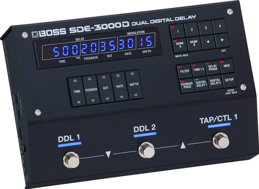 BOSS SDE-3000D Dual Digital Delay Guitar Effects Pedal