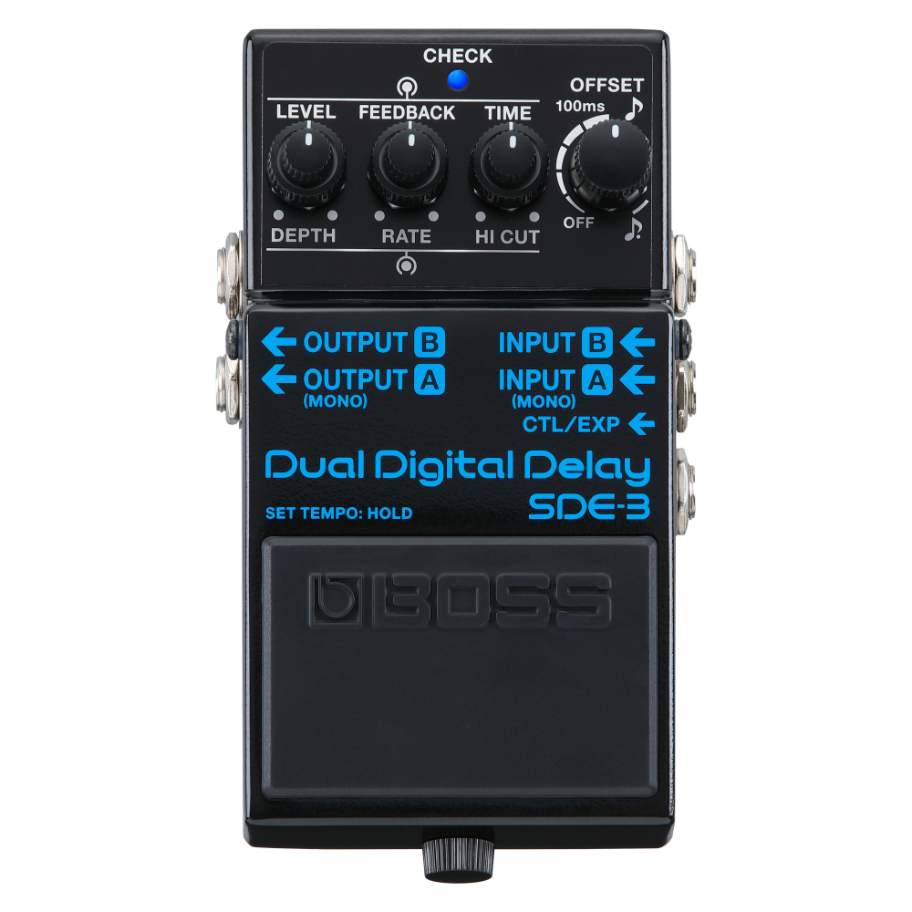 BOSS SDE-3 Dual Digital Delay Guitar Effects Pedal