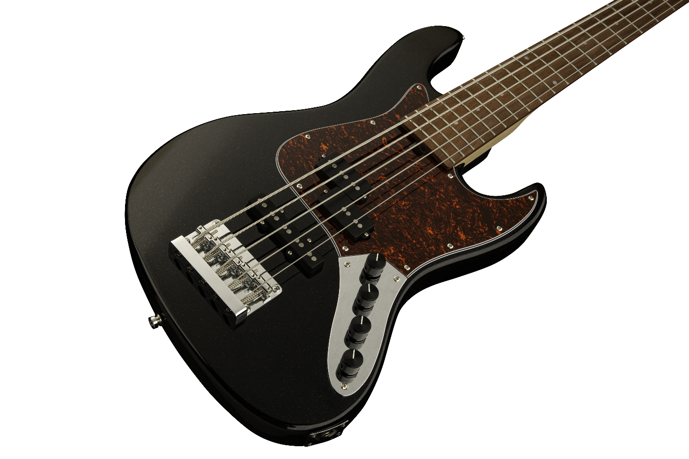 Sadowsky Metro Express 21 Fret Hybrid P/J 5-String Bass Solid Black