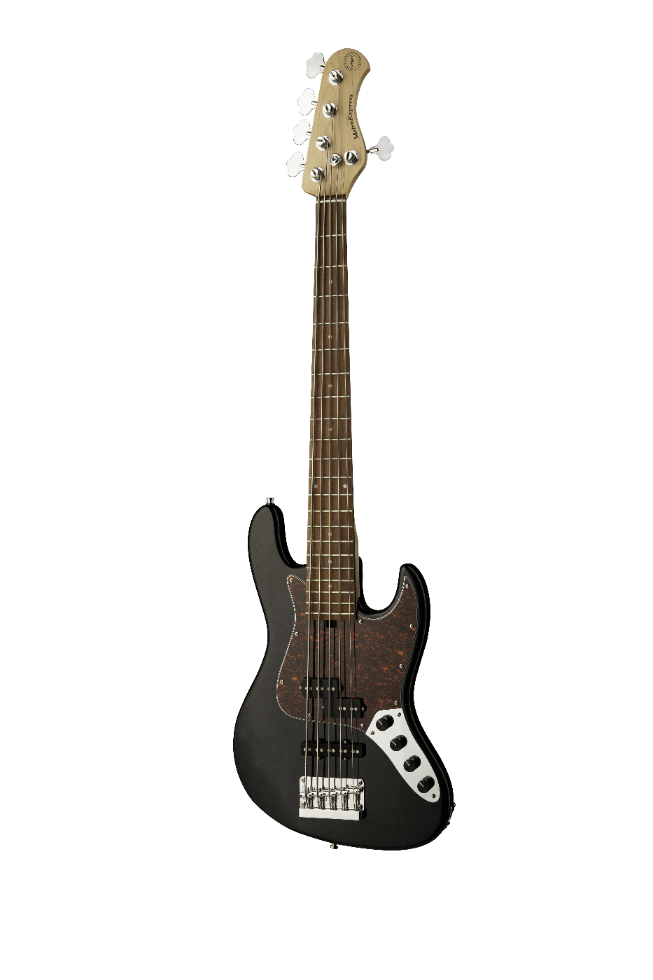 Sadowsky Metro Express 21 Fret Hybrid P/J 5-String Bass Solid Black