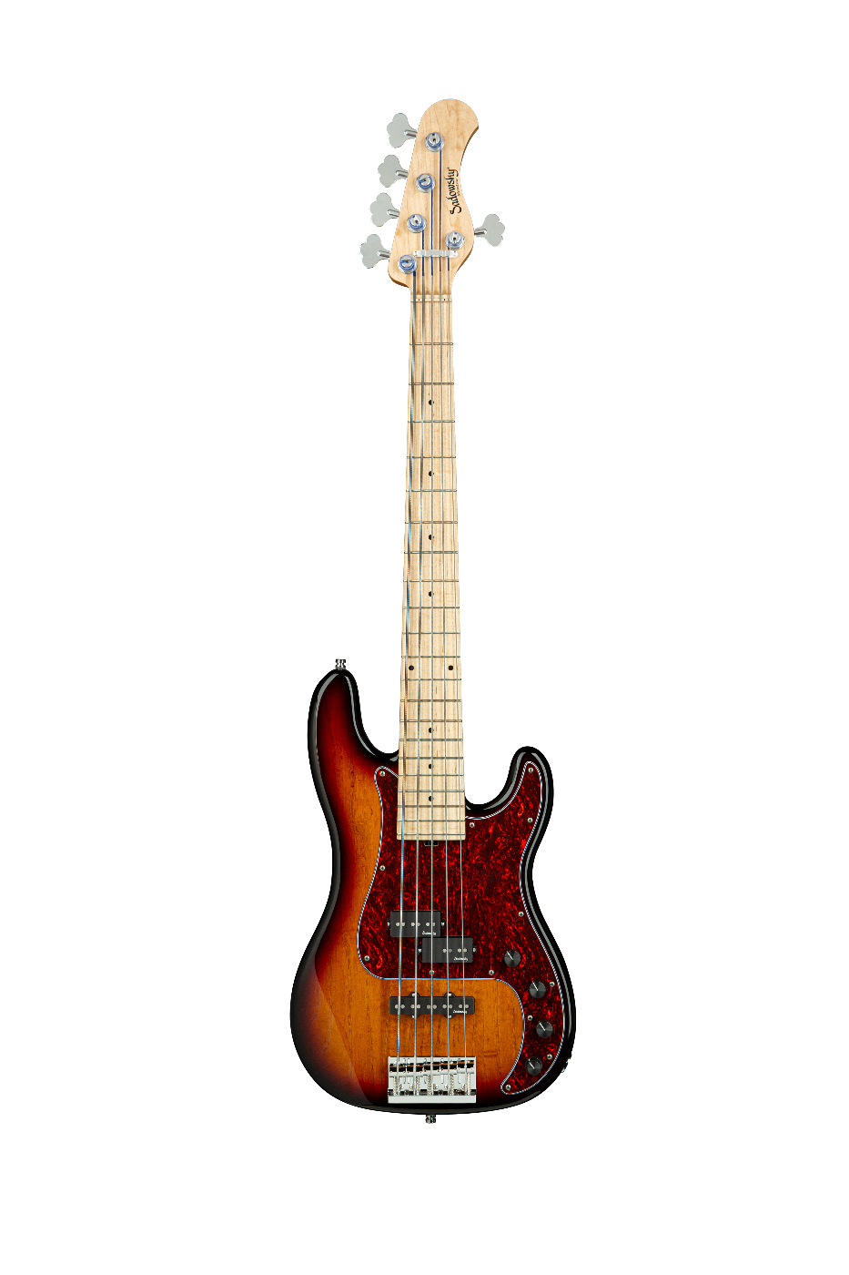 Sadowsky Metro Line 21 Fret Hybrid P/J Ash 5-String Bass Vintage Sunburst High Polish Ash