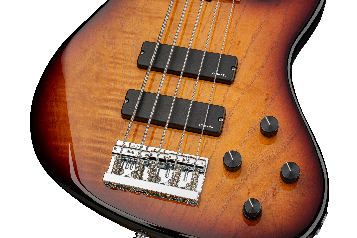 Sadowsky Metro Line 24 Fret Modern Bass 5 String Vintage Sunburst