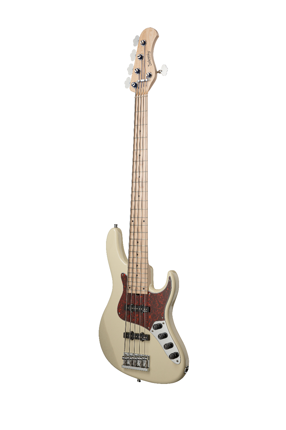 Sadowsky Metro Line 24 Fret Vintage J/J 5-String Bass Guitar Solid Olympic White