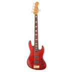 Sadowsky Limited Edition 2023 Metro Line Standard J-Style Bass Guitar in Majestic Red Transparent Satin