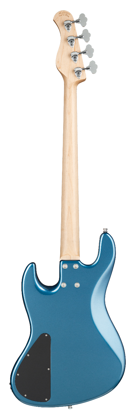 Sadwosky MetroLine 21 Fret Vintage J/J 4-String Bass Guitar Blue Metallic