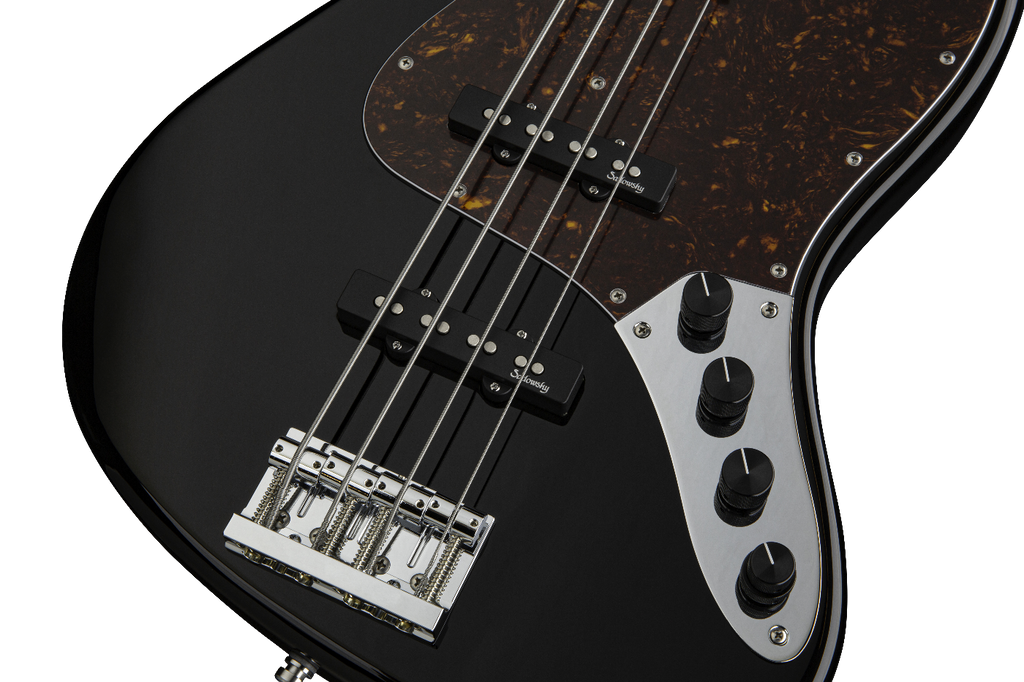 Sadowsky Metro Line 21 Fret Vintage J/J 4-String Bass Guitar Solid Black