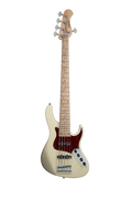 Sadowsky MetroLine 21 Fret Vintage J/J 5-String Bass Guitar Olympic White