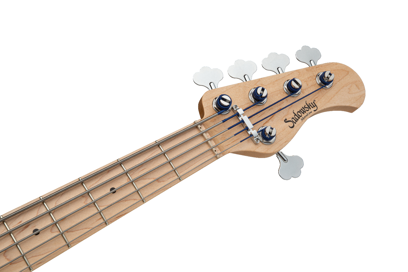 Sadowsky MetroLine 21 Fret Vintage J/J 5-String Bass Guitar Olympic White