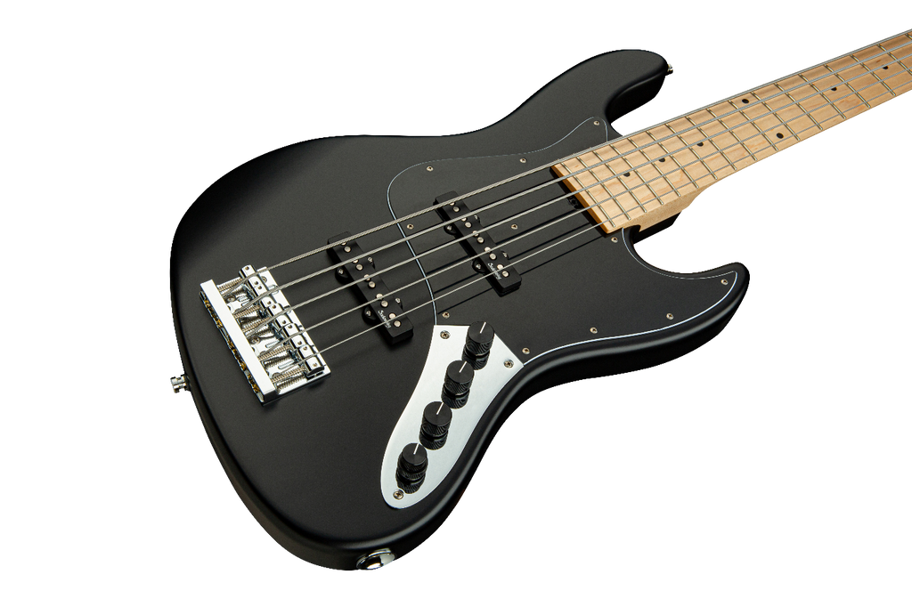 Sadowsky Metro Line 21 Fret Vintage J/J 5-String Bass Guitar Solid Black Satin