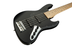 Sadowsky Metro Line 21 Fret Vintage J/J 5-String Bass Guitar Solid Black Satin