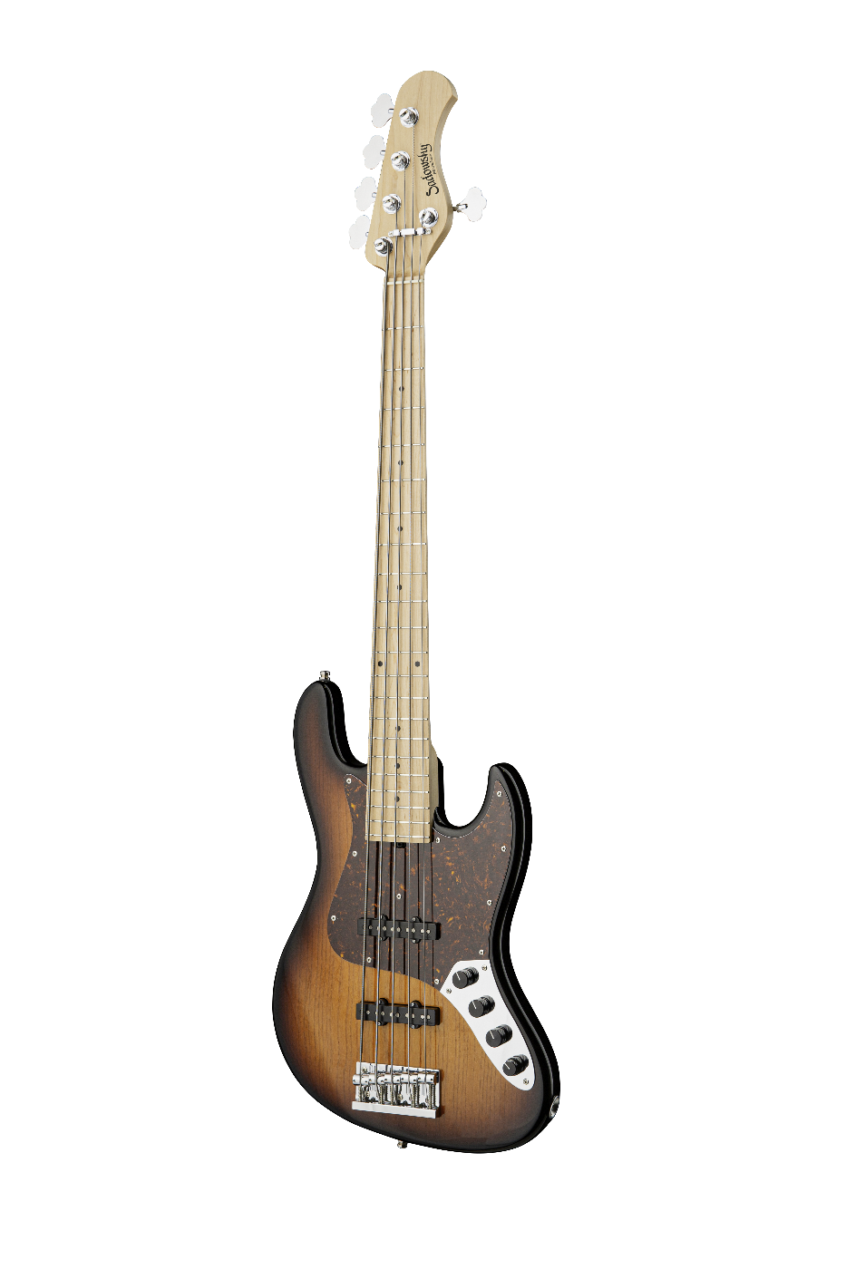 Sadowsky MetroLine 21 Fret Vintage J/J 5-String Bass Guitar Vintage Sunburst