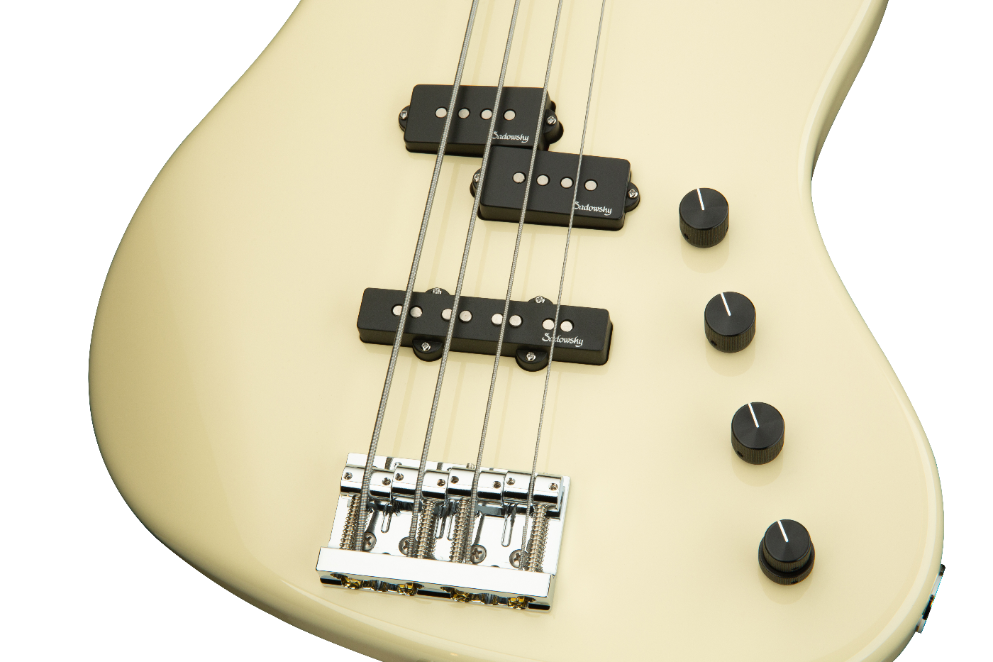 Sadowsky Metro Line 21 Fret Verdine White 4-String Bass Guitar Olympic White