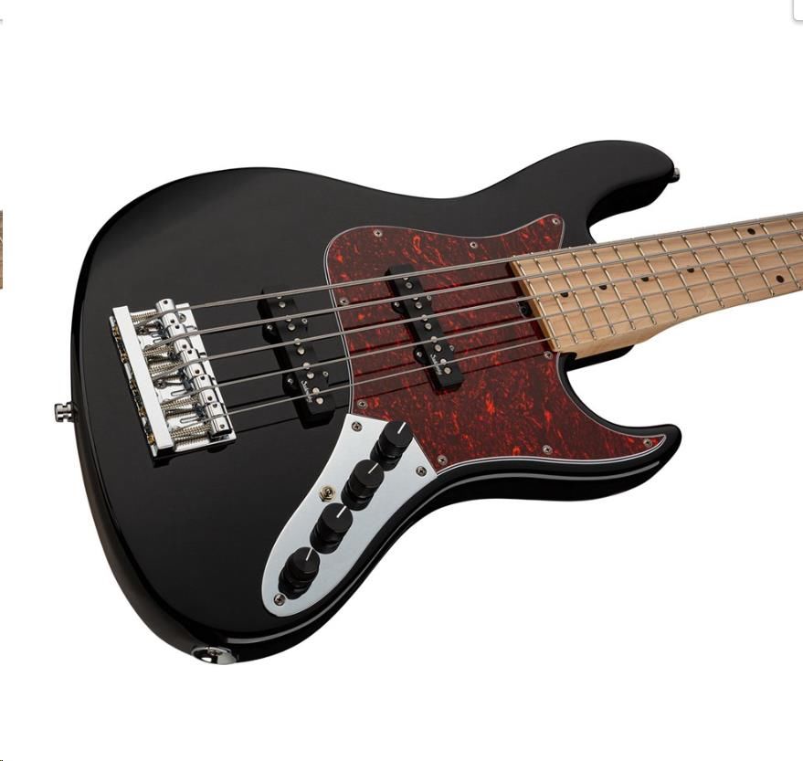 Sadowsky MetroLine 22 Fret Will Lee 5-String Bass Solid Black High Polish