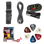 ESSEX PACKAGE FULL SIZE W/ AMP TUNER STRAP PICKS LEAD ELECTRIC 3 TONE SB
