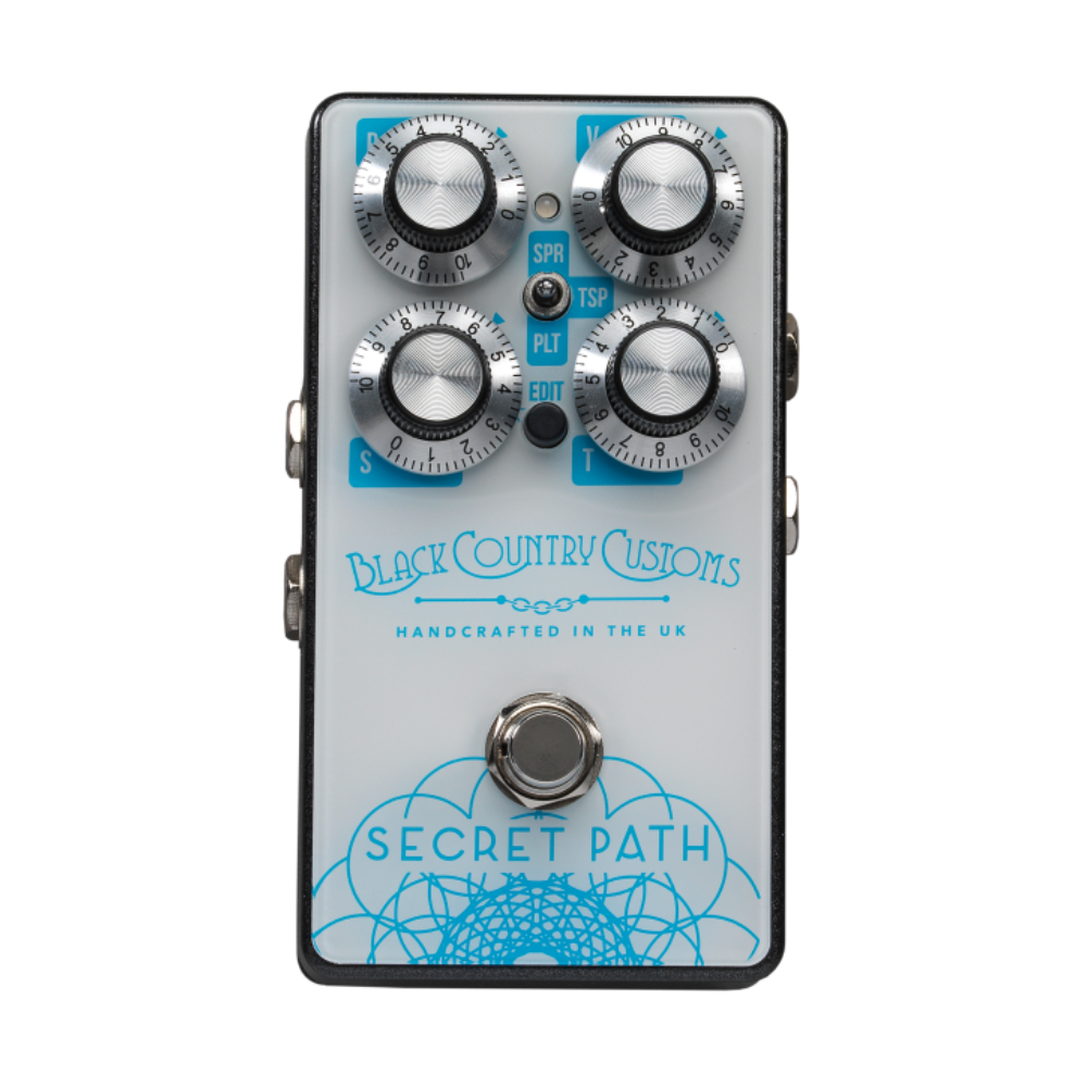 Laney Black Country Customs Secret Path Reverb Guitar Effect Pedal