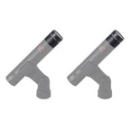 Pair of sE Electronics sE8 supercardioid matched microphone capsules, professional microphone accessories for studio recording.