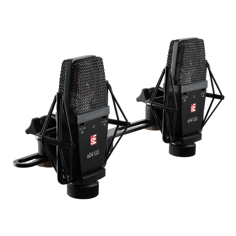 sE Electronics sE4100 Cardioid Large Diaphragm Condenser Microphone - Pair