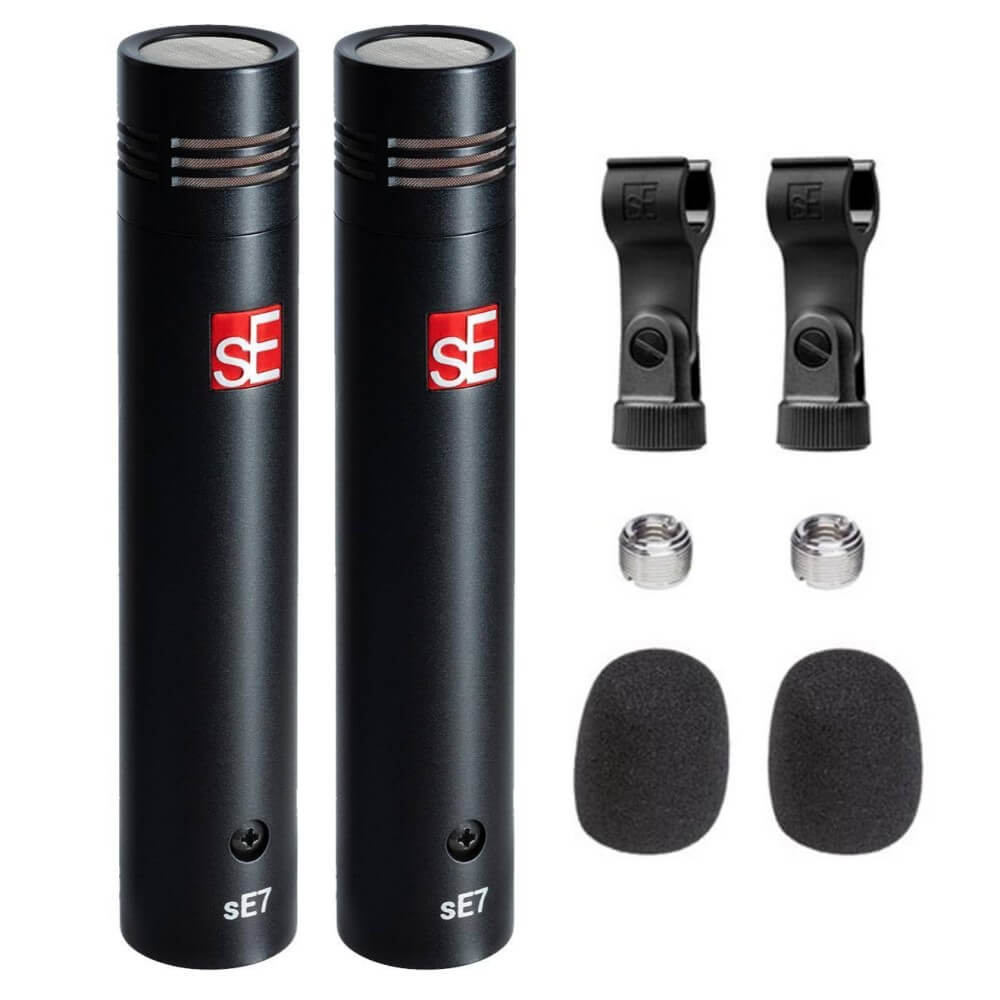 sE Electronics sE7 Small Diaphragm Condenser Microphone - Matched Pair