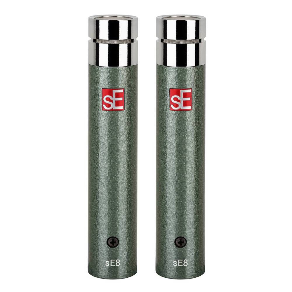 SE Electronics SE8 Vintage Edition Matched Pair Handcrafted Small-Diaphragm Cardioid Condenser Microphones