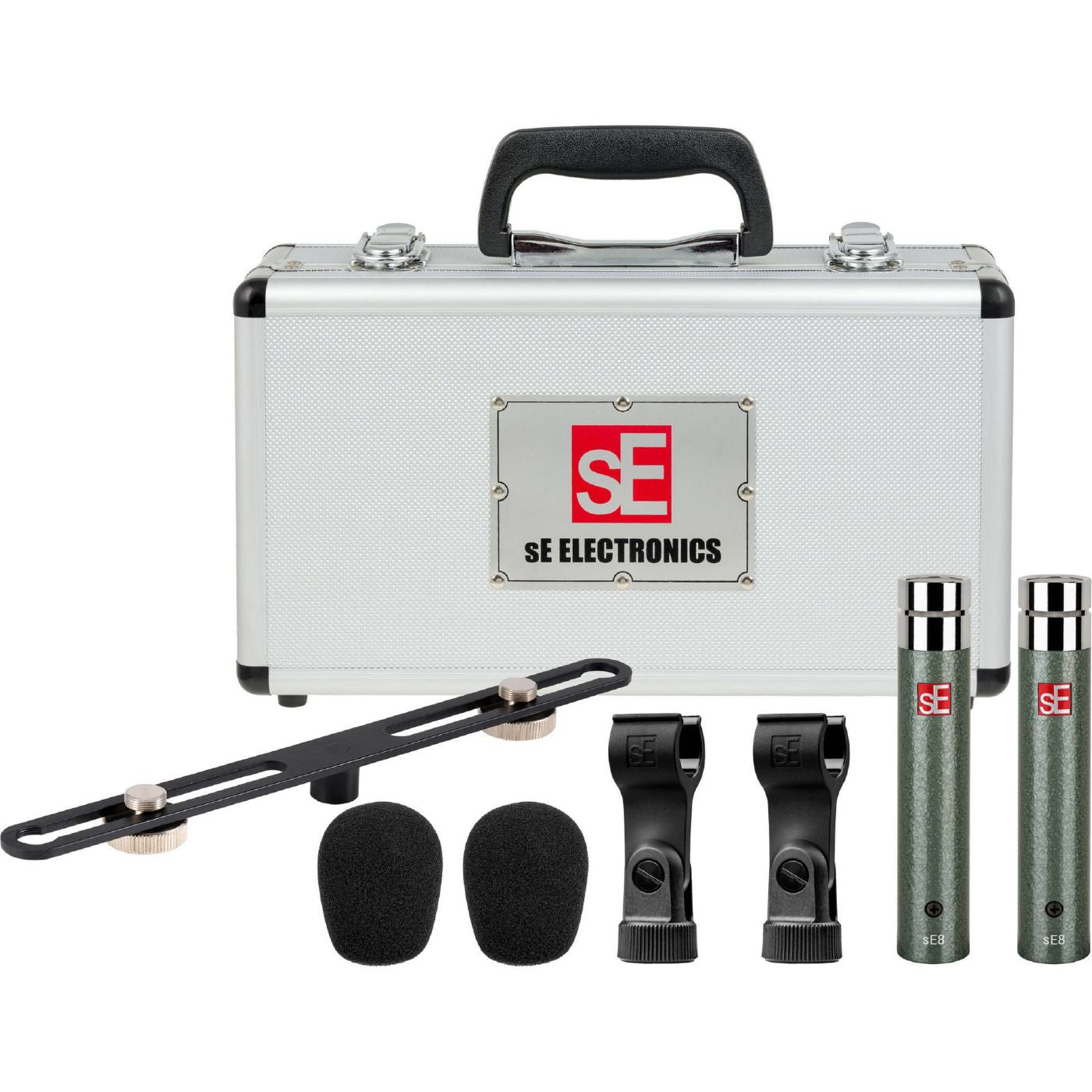 SE Electronics SE8 Vintage Edition Matched Pair Handcrafted Small-Diaphragm Cardioid Condenser Microphones