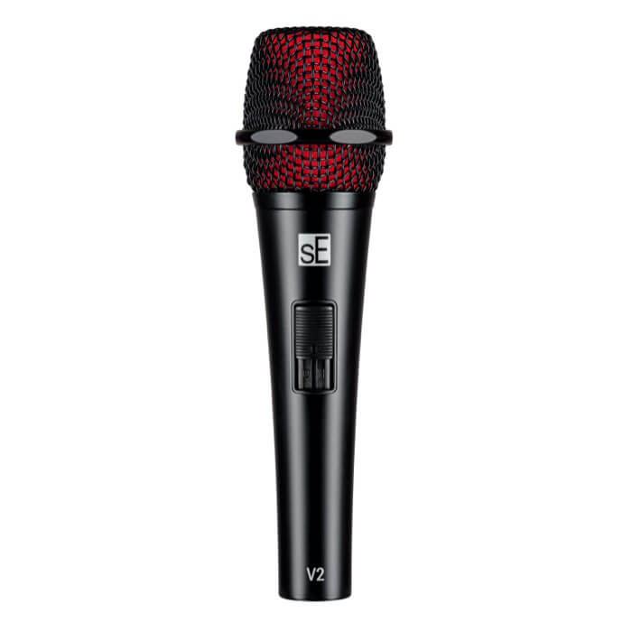 sE Electronics V2 SWITCH Supercardioid Handheld Dynamic Microphone with Switch