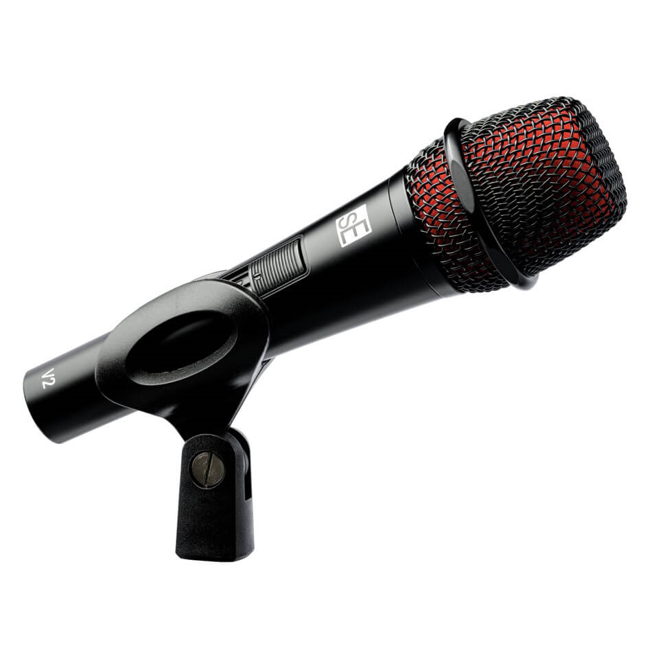 sE Electronics V2 SWITCH Supercardioid Handheld Dynamic Microphone with Switch