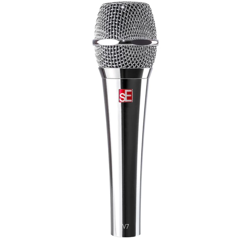 sE Electronics V7 Supercardioid Dynamic Vocal Microphone - Chrome